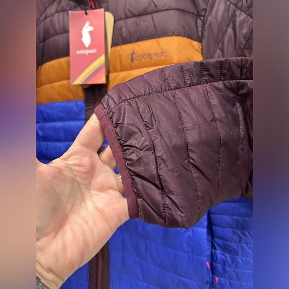 Cotopaxi Men’s Large Capa Insulated Hooded Jacket Wine Blue Violet NWT Puff - Picture 4 of 10